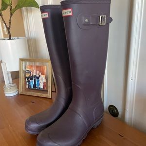 PURPLE HUNTER BOOTS